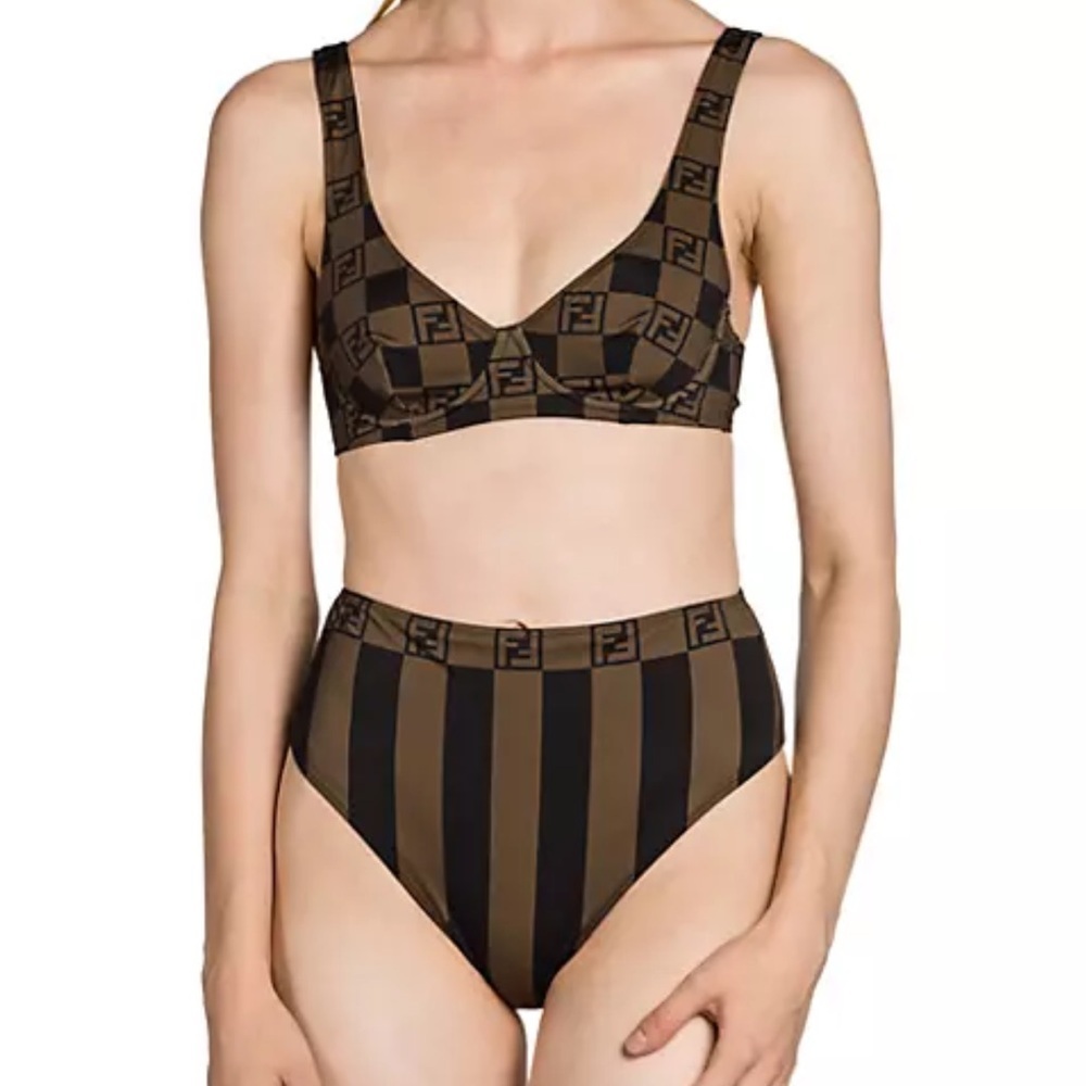 Fendi checkered bikini NWT - Picture 3 of 14